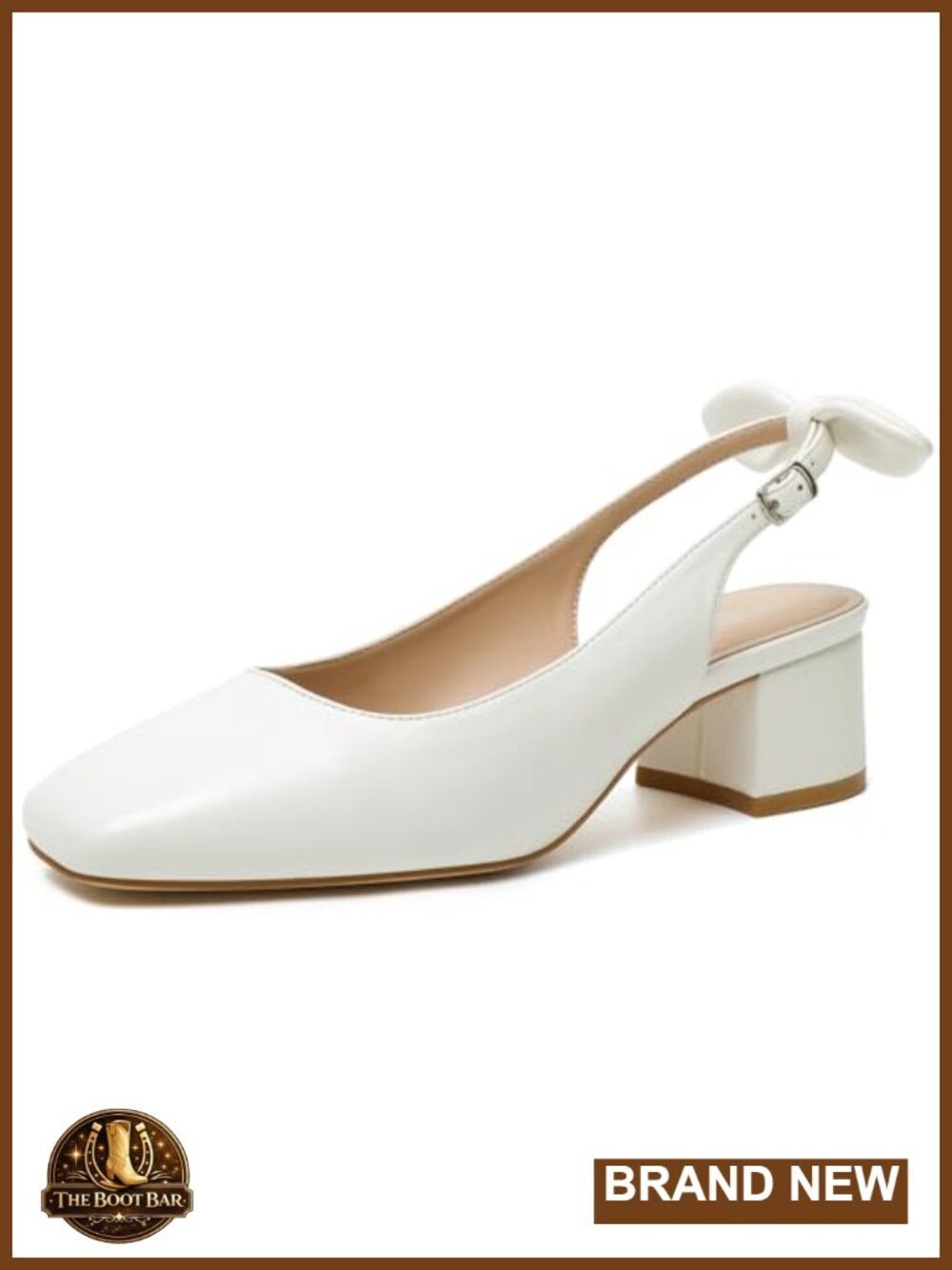 Womens Chunky Low Block Heel Slingback Pumps Square Toe Faux Suede Office Dress